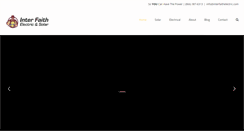 Desktop Screenshot of interfaithelectric.com