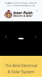 Mobile Screenshot of interfaithelectric.com
